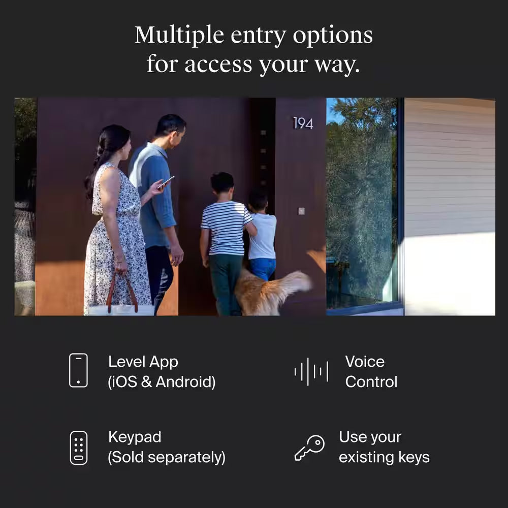 Level Bolt Matter-over-Thread Retrofit Smart Lock