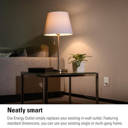 Eve Energy Matter-over-Thread In-Wall Outlet & Power Meter