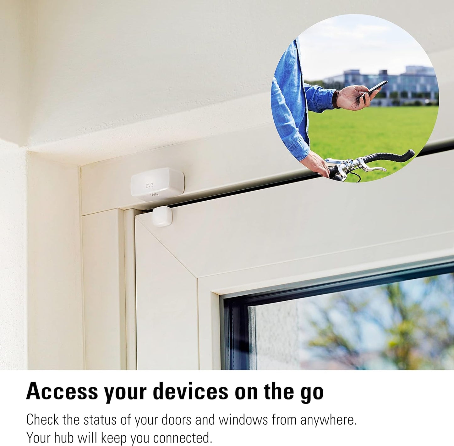 Eve Door & Window Matter-over-Thread Sensors — 3 Pack