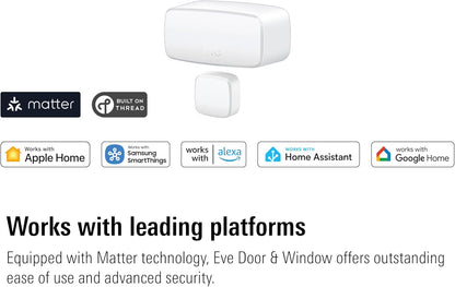 Eve Door & Window Matter-over-Thread Sensors — 3 Pack