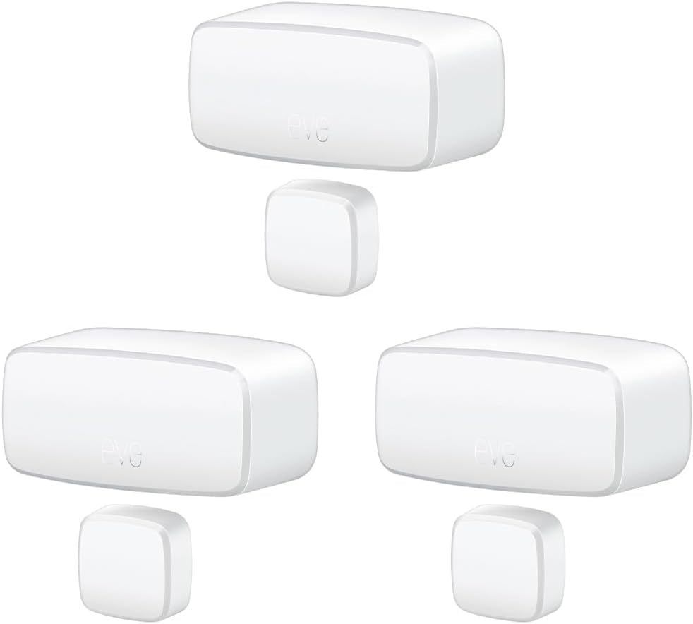 Eve Door & Window Matter-over-Thread Sensors — 3 Pack